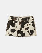 Cow Print Mini Skirt | Cow Print