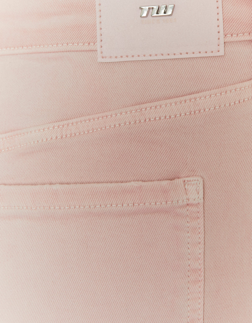 Buttoned Mini Skirt | Pink