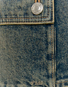 Denim Cargo Mini Skirt | Vintage Wash