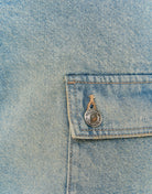 Denim Cargo Mini Skirt | Blue Wash