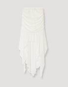 Long Ruffle Skirt | White