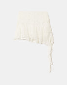 Lace Mini Skirt | Off White