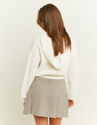 Checkered Skirt with Pleats | Cheks