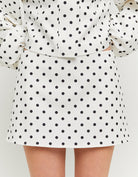 Mini Skirt | Black White