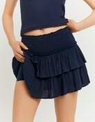 Mini Skirt | Navy