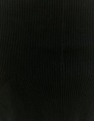 A-line knitted skirt | Black