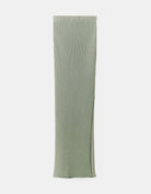 Skirt with side slit | Green