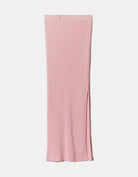 Skirt with side slit | Pink
