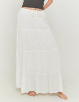 Bambula Maxi Skirt | Off White