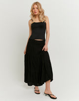 Long Skirt | Black
