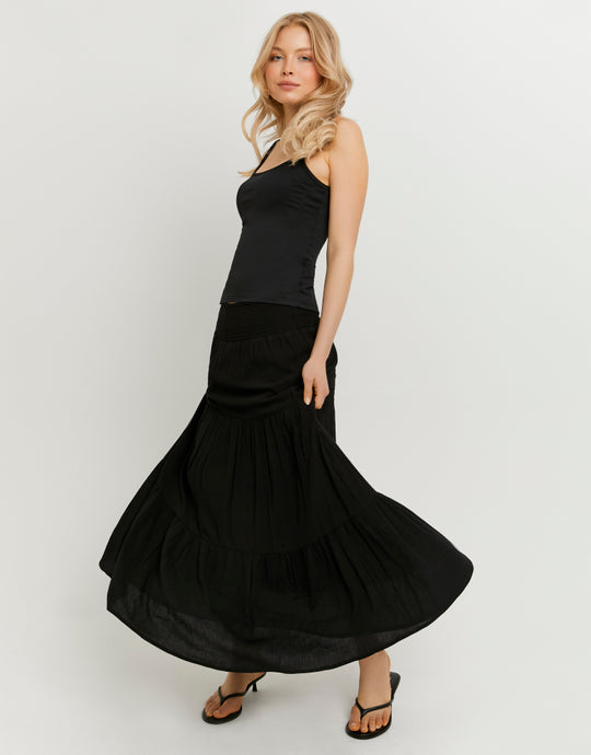 Long Skirt | Black