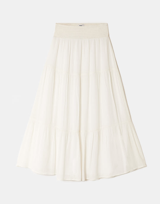 Long Skirt | Off White