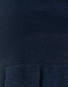 Knit Mini Skirt With Ruffles | Navy
