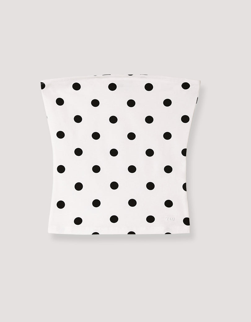 Polka Dot Bandeau Top | Polka Dots