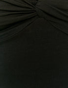 Basic Cropped Bandeau Top | Black