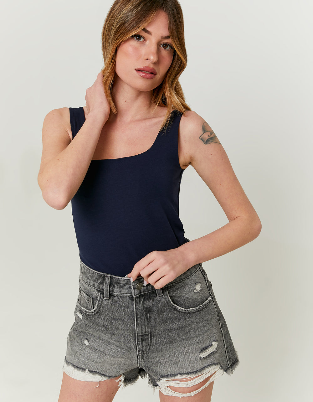 Basic Tank Top | Navy