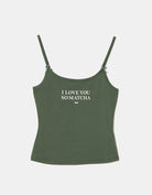 Printed Tank Top | Green