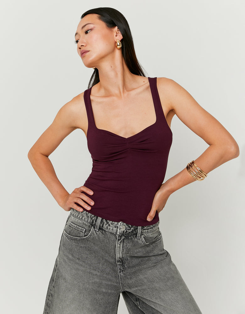 Tank Top | Bordeau