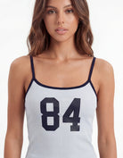 Printed Singlet | Blue