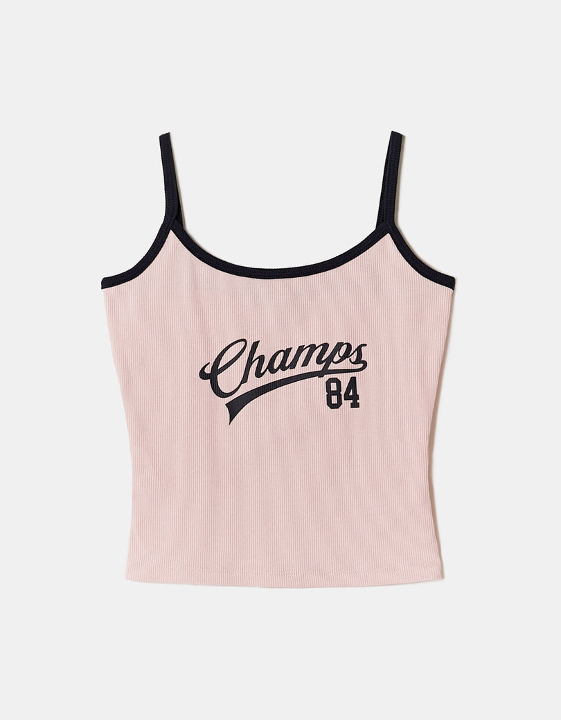 Printed Singlet | Pink