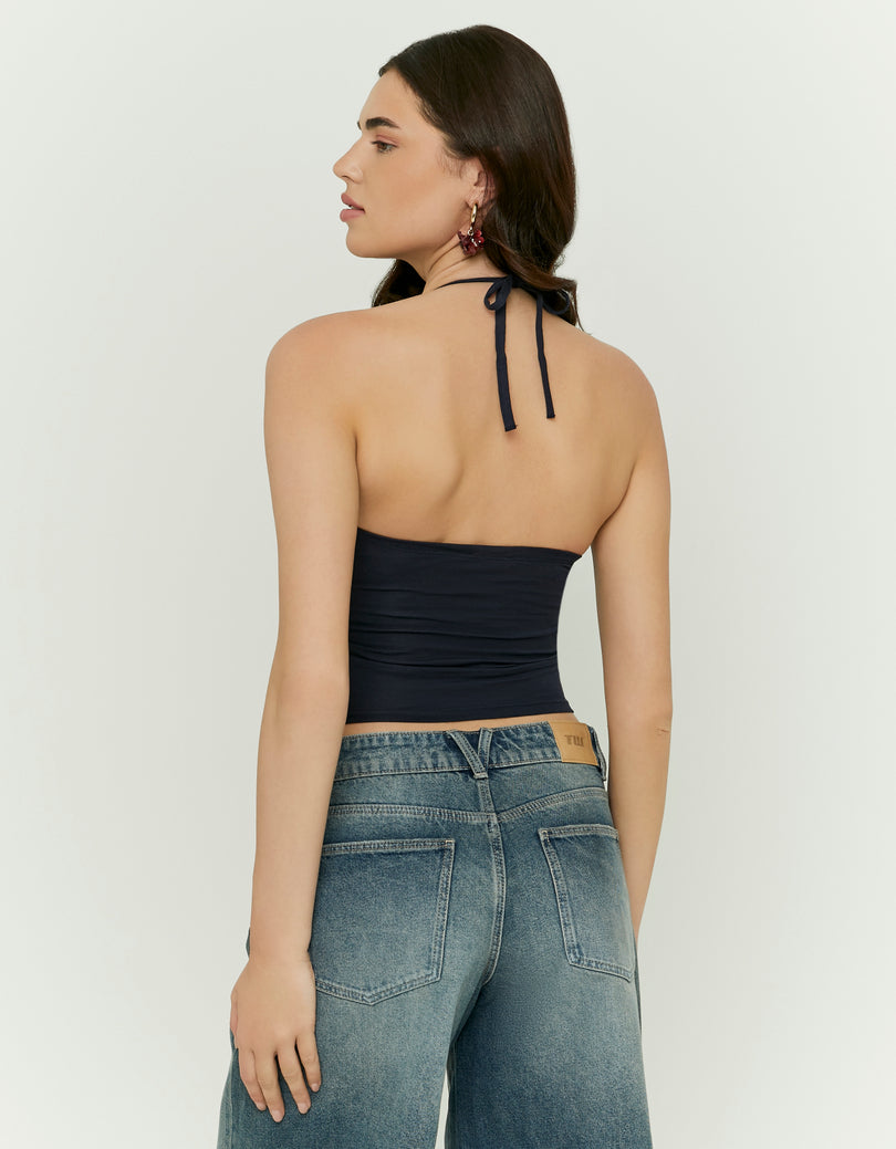 Halter Top | Navy