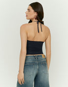 Halter Top | Navy