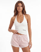 Halter Top | White