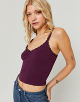 Basic Tank Top | Bordeau