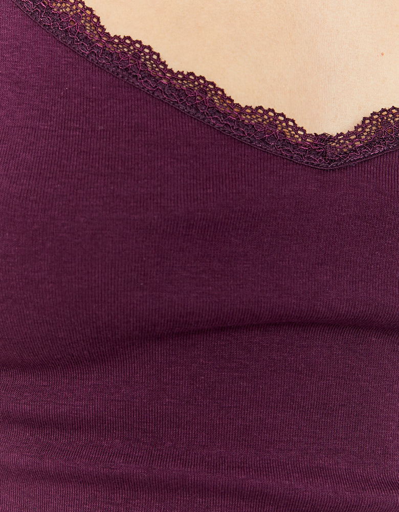 Basic Tank Top | Bordeau