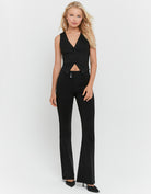 Buttoned Top | Black