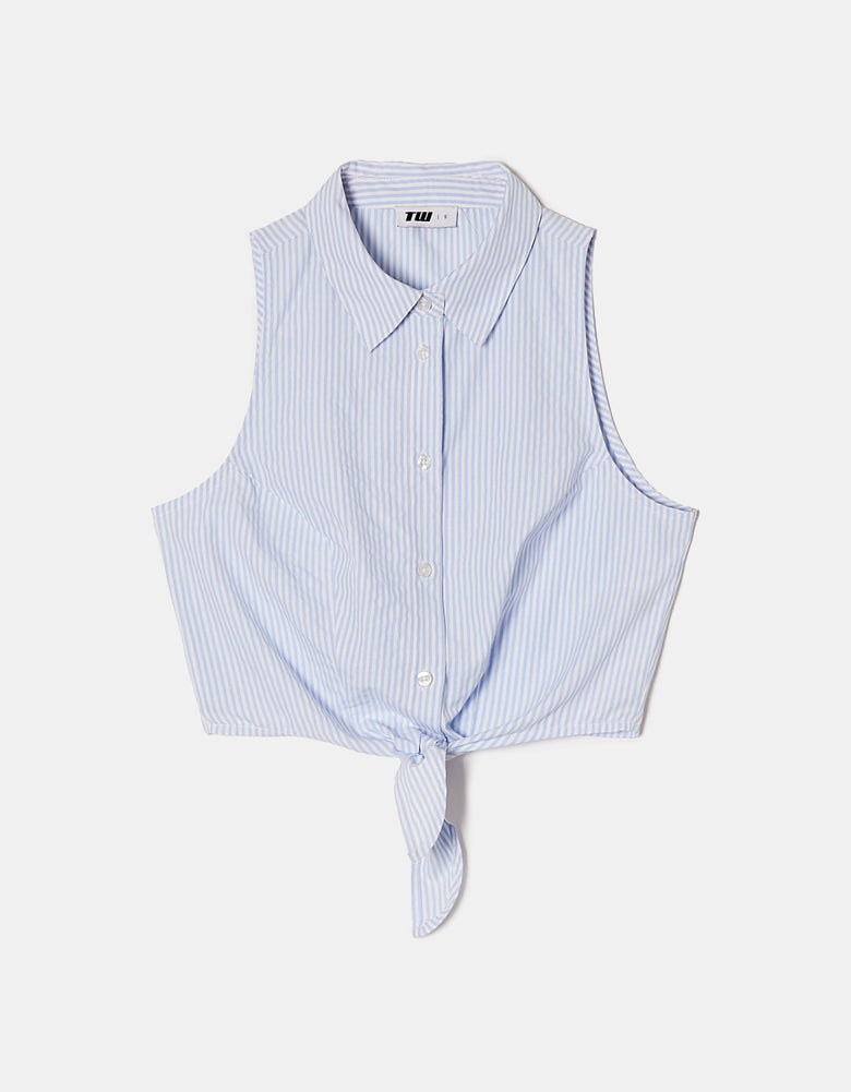 T.Shirt with Stripes | Navy Stripes