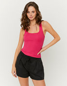 Basic Tank Top | Fushia