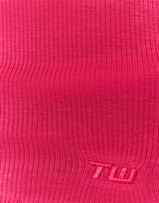 Basic Tank Top | Fushia