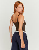 Basic Tank Top | Brown