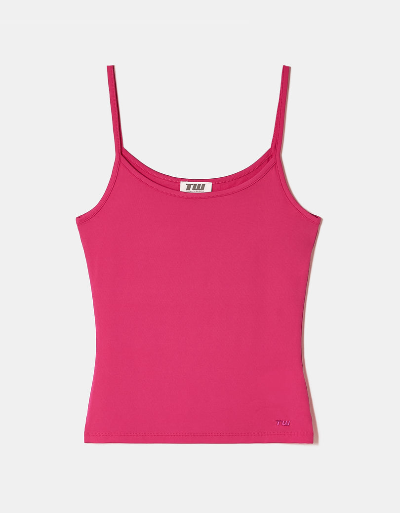 Basic Tank Top | Fushia