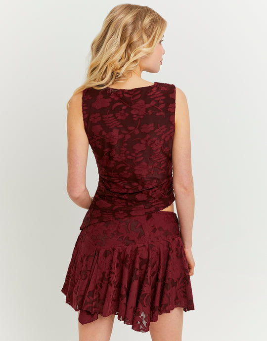 Lace Top | Bordeau