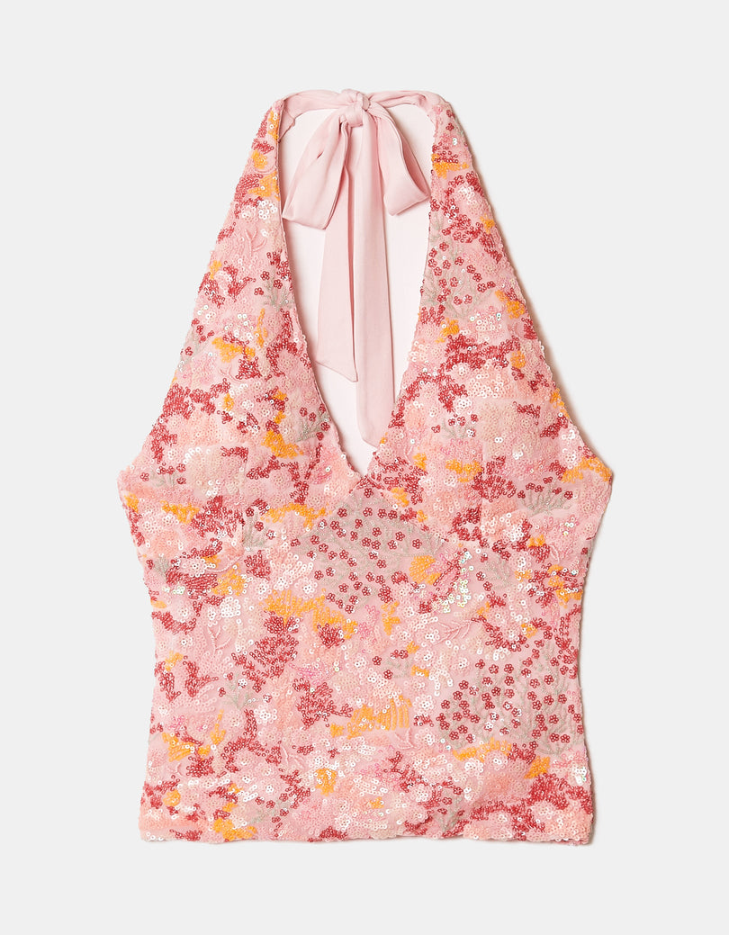 Backless Top | Printed