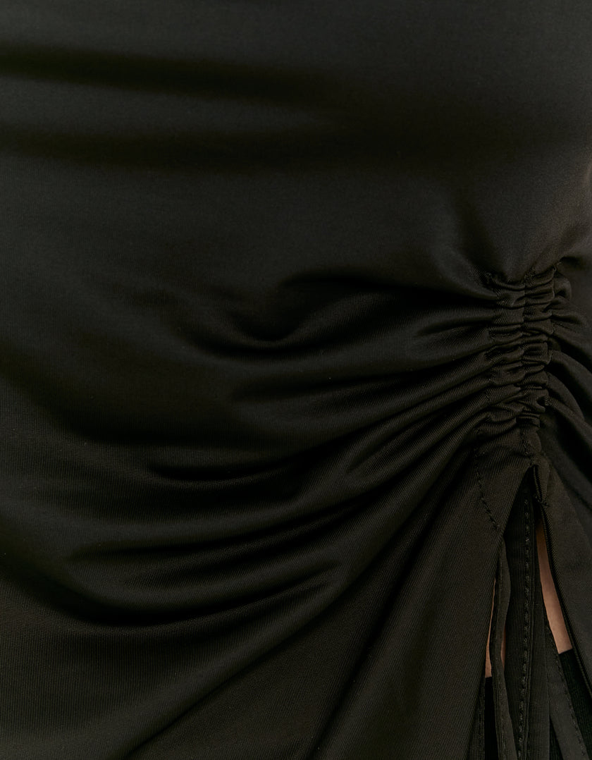 Jacket with Hood | Black