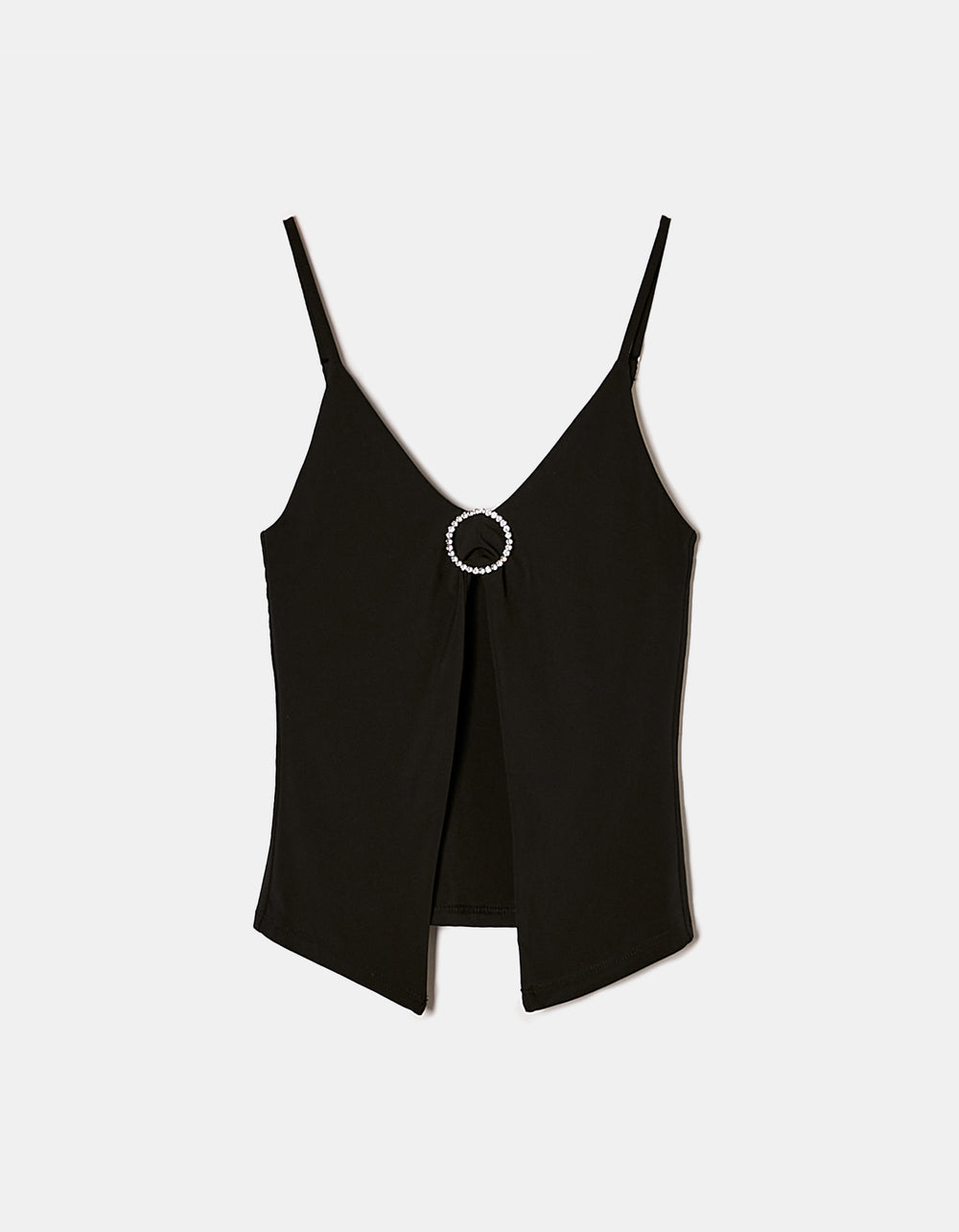 Butterfly Buckle Cami Top | Black