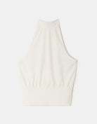 Choker Neck Top | White