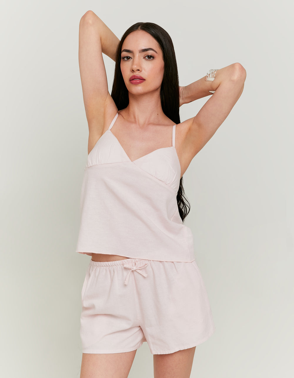 Linen Top | Pink
