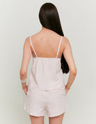 T.Shirt with Logo Print | Light Pink