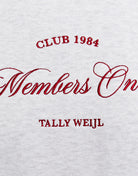 Sweatshirt with Print | Grey Heather