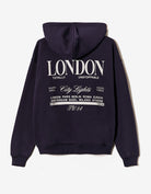 Varsity Oversize Hoodie | Navy