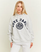 Varsity Oversize Hoodie | Grey