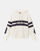 Varsity Oversize Hoodie | Off White - Navy