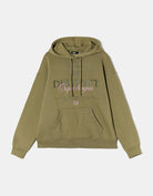 Oversized Sweatshirt with Print | Green