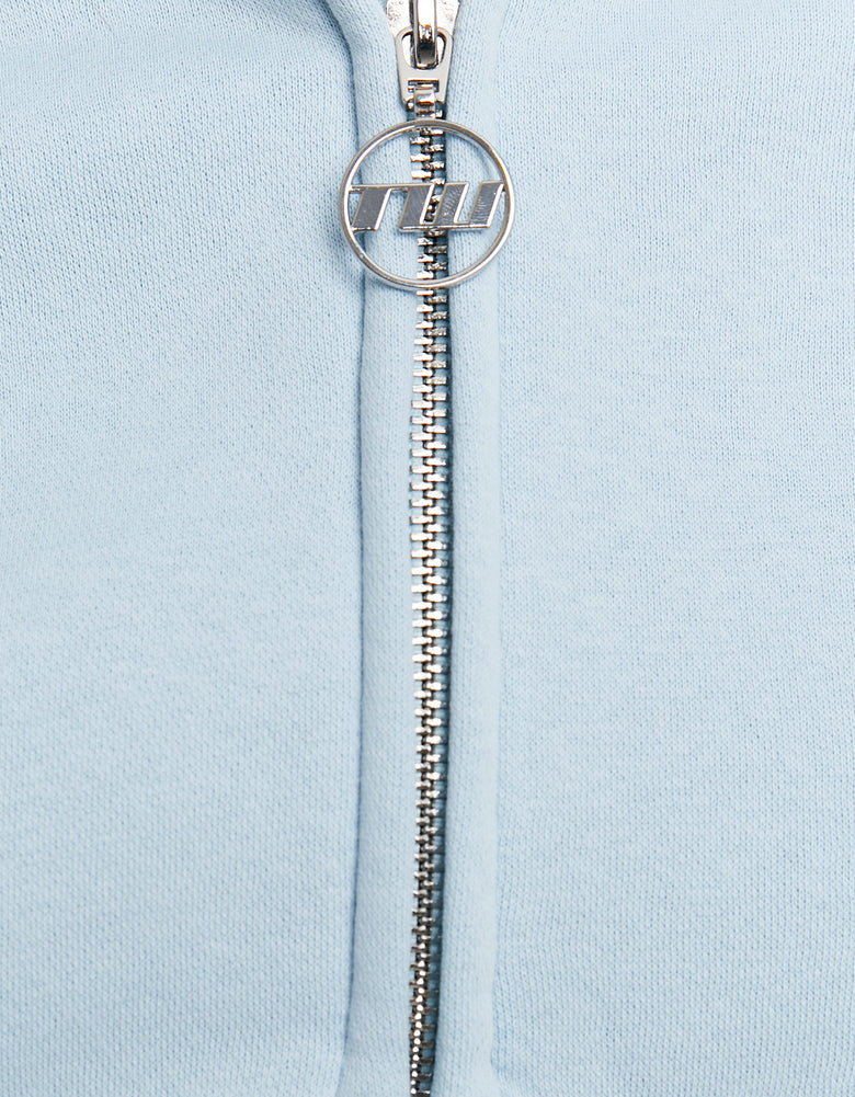 Zip Up Hoodie | Blue