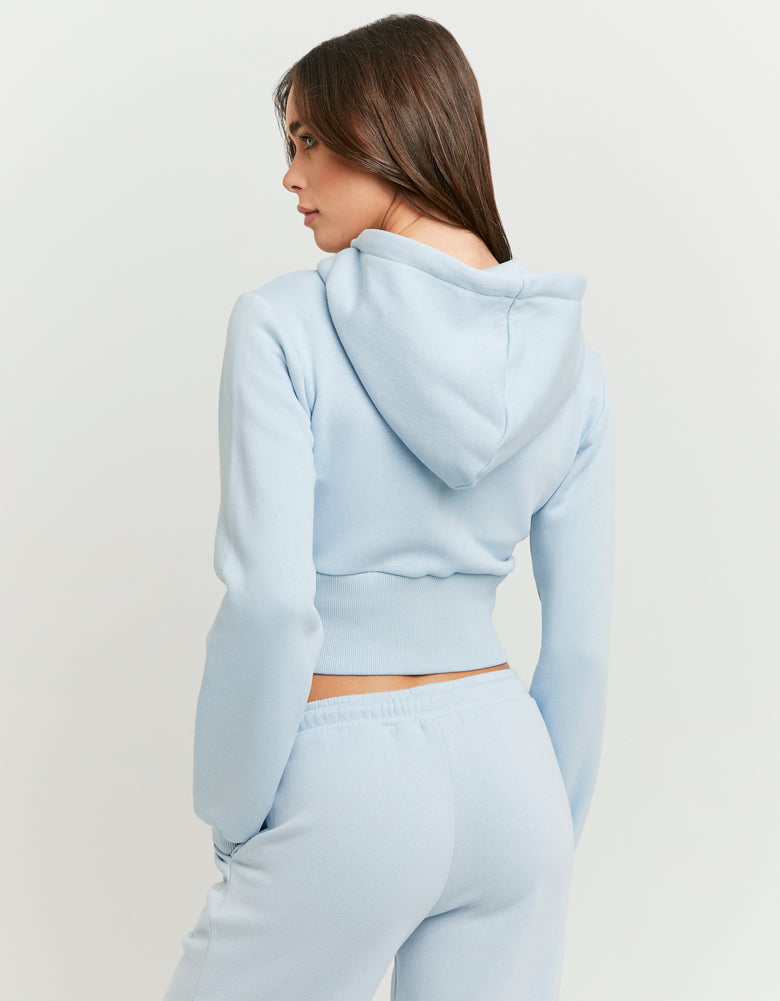 Zip Up Hoodie | Blue