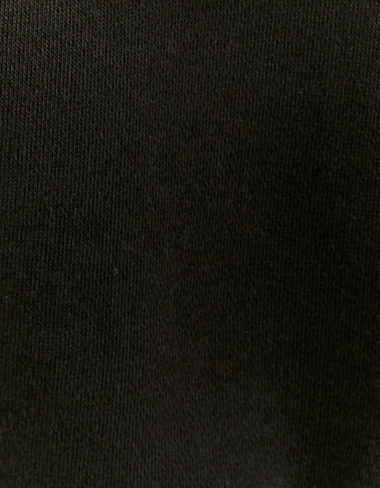 Cropped Hoodie | Black